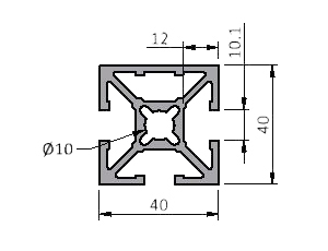 40x40档案，一侧关闭