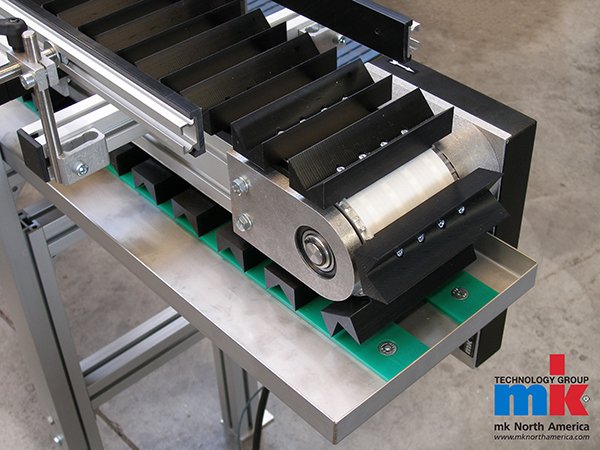 用螺栓连接的同步带输送机