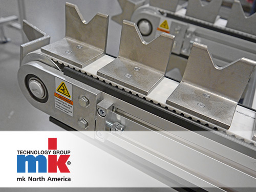 在同步带输送机上的自定义附件